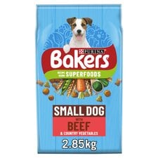 Bakers Small Dog Food Beef & Vegetable 2.85Kg