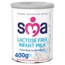 SMA Lactose Free Baby Milk Formula From Birth 400g