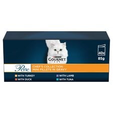 Gourmet Perle Cat Food Chef Collection 40X85g