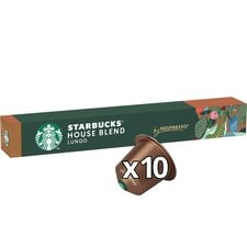 Starbucks by Nespresso House Blend Lungo Coffee Pods x10 57g