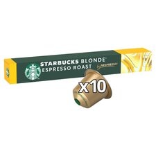 Starbucks by Nespresso Blonde Espresso Roast Coffee Pods x10 53g