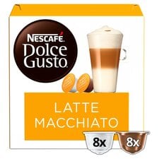 Nescafe Dolce Gusto Latte Macchiato Coffee Pods x16 183.2g