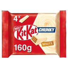 Kit Kat Chunky White Bars Multipack 40g 4 Pack