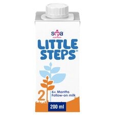 SMA Little Steps Follow On Baby Milk Liquid Ready to Feed 200ml