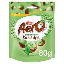 Aero Peppermint Milk Chocolate Bubbles 80g