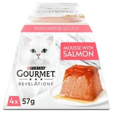 Gourmet Revelations Cat Food Salmon 4X57G