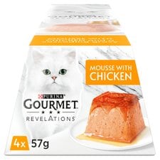 Gourmet Revelations Cat Food Chicken 4X57G