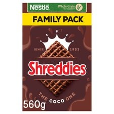 Nestle Shreddies Coco Cereal 560G