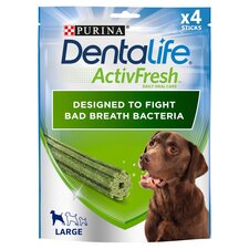 Dentalife Activfresh 4 Large Dog Sticks 142G