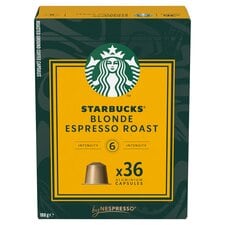 Starbucks Blonde Espresso Roast Coffee Pods x36 188g