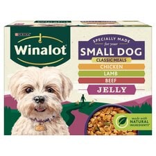 Winalot Small Dog Classic Meals Dog Food Pouches In Jelly 12X100g