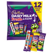 Cadbury Dairy Milk Freddo & Friends Treat Size Chocolate Bars Multipack 1 X 191g