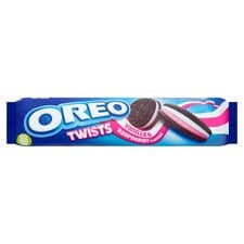 OREO Twists Vanilla & Raspberry Cookie Sandwich Biscuits 157G