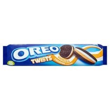  Oreo Twist Vanilla & Caramel Flavour Sandwich Biscuits 157g