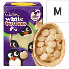 Cadbury Easter Egg White Chocolate & Buttons 98G