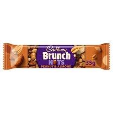 Cadbury Brunch Nuts Almond & Peanut Bar 35g