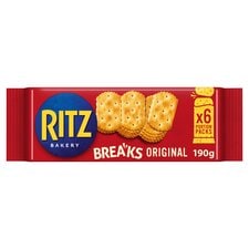 Ritz Breaks Original Crackers 6 Pack Multipack 190g