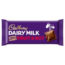 Cadbury Dairy Milk Fruit & Nut Chopped 95G (R)