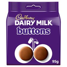 Cadbury Dairy Milk Giant Buttons Bag 95G (R)