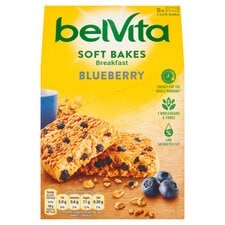 BelVita Breakfast Soft Bakes Blueberry 5 Pack 250g