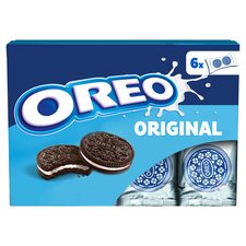 OREO Lunchbox Vanilla Cookies 6 Pack Multipack 132G