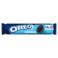 OREO Vanilla Cookie Sandwich Biscuits 154G