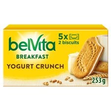 BelVita Breakfast Biscuits Yogurt Crunch 5 Pack 253G