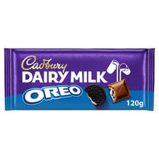 Cadbury Dairy Milk OREO Chocolate Bar 120g