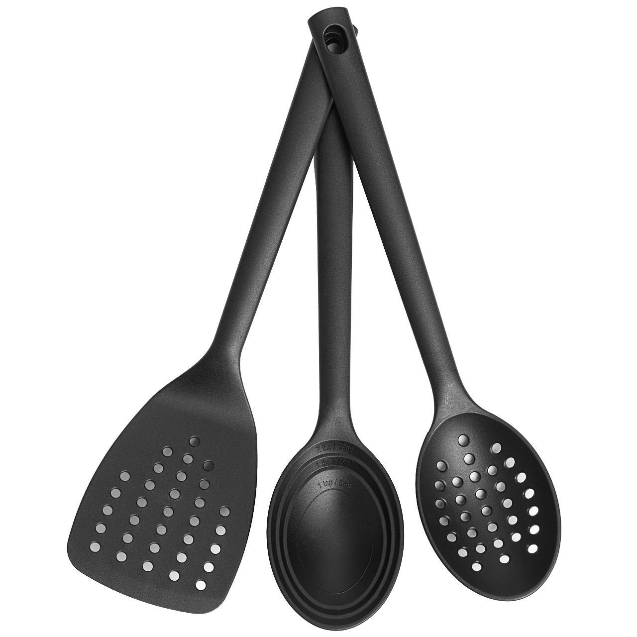 M&S Nylon Utensils Set, Black