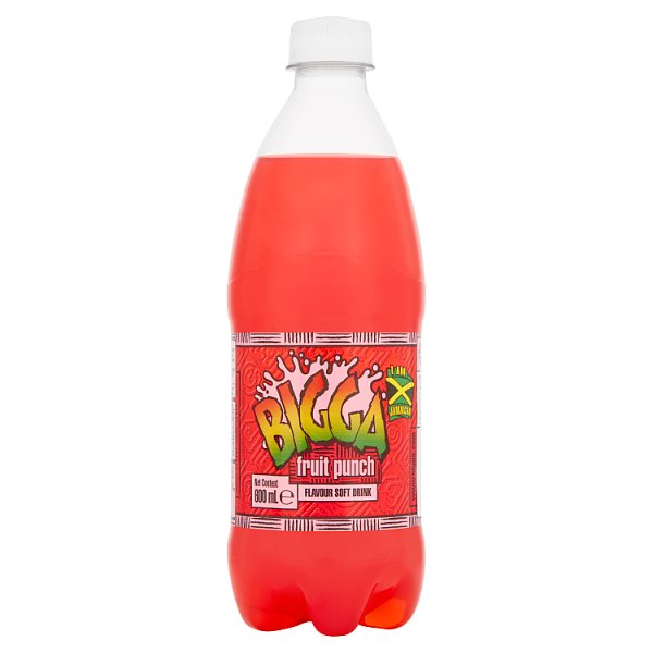 Bigga Fruit Punch Flavour Soft Drink