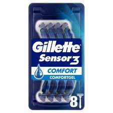 Gillette Sensor 3 Disposable Men's Razors 8 Pack