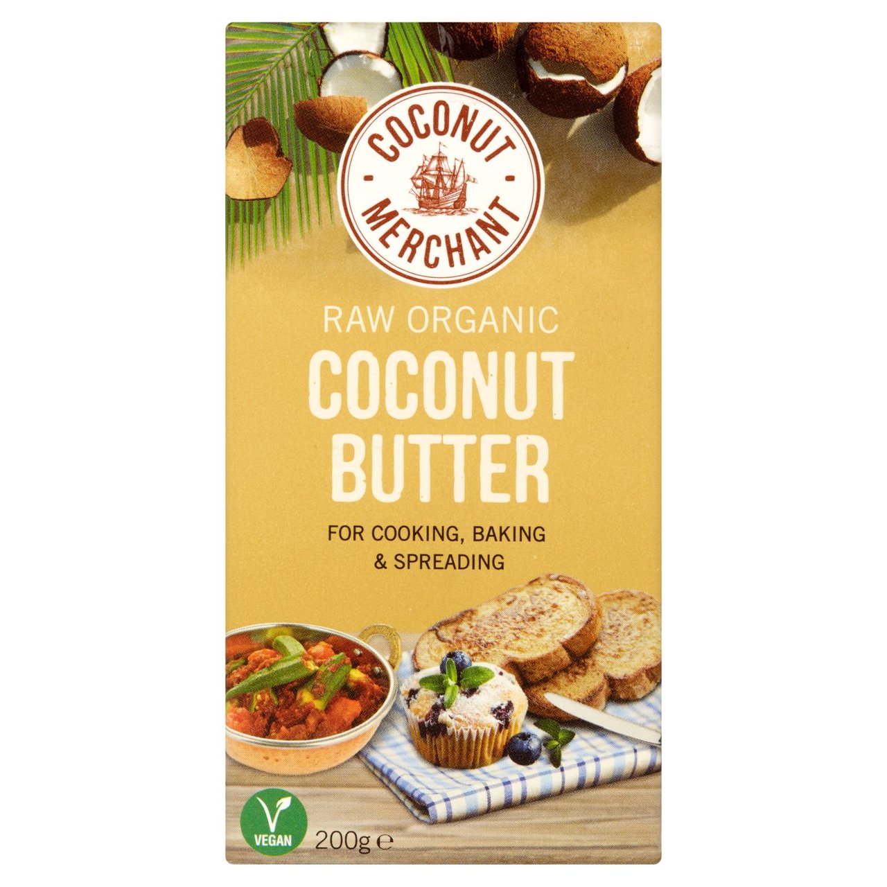 Coconut Merchant Raw Organic Coconut Butter