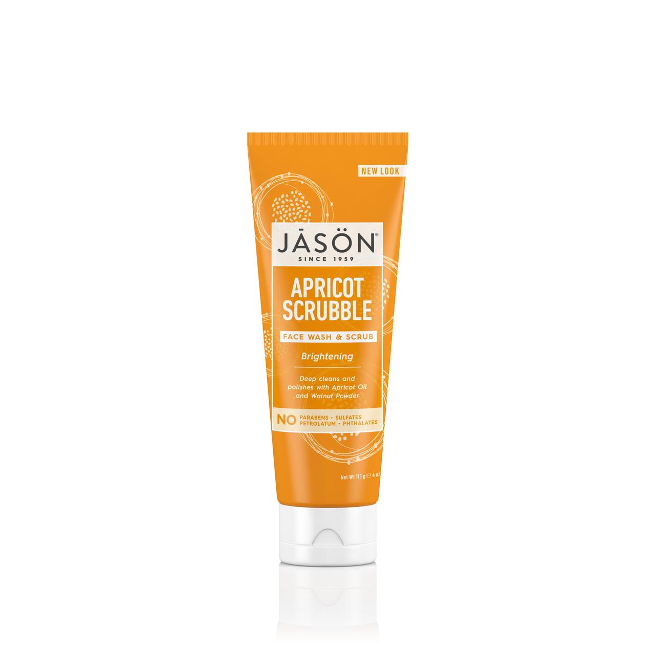 Jason Vegan Apricot Facial Wash & Scrub