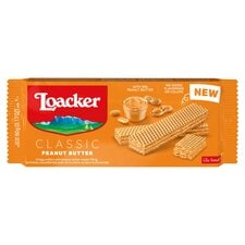 Loacker Classic Peanut Butter Wafers 90g