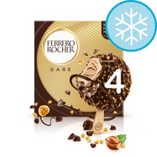 Ferrero Rocher Dark Ice Cream Sticks 4 X 70Ml