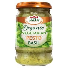 Sacla Organic Basil Pesto 190G