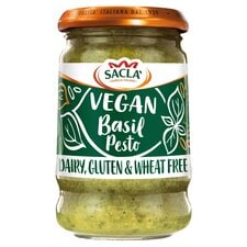 Sacla Vegan Basil Pesto 190G