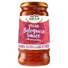 Sacla Bolognese Pasta Sauce With Pea Protein 350G