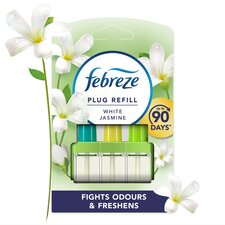 Febreze Air Freshener 3Volution Plug In Refill White Jasmine 20Ml