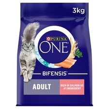 Purina One Cat Adult Salmon & Whole Grain 3Kg