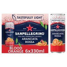 San Pellegrino Blood Orange Soft Drink Multipack 6x330ml