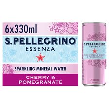 San Pellegrino Essenza Sparkling Cherry Water Multipack 6x330ml