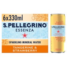 San Pellegrino Essenza Sparkling Tangerine Water Multipack 6x330ml