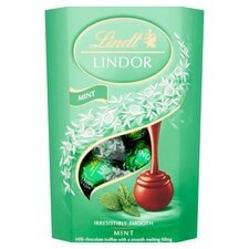 Lindt Lindor Milk Mint 200G