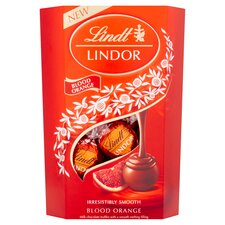 Lindt Lindor Blood Orange Chocolate Truffles 200G