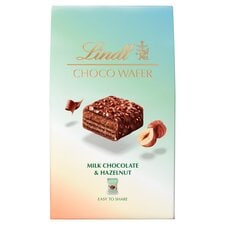 Lindt Milk Chocolate & Hazelnut Choco Wafers 135G