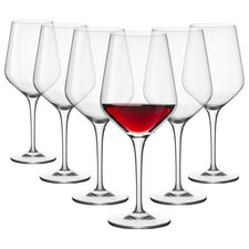 Bormioli Rocco Electra Red Wine Glasses - 545ml - Pack of 6