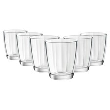 Bormioli Rocco Pulsar Water Glasses - 300ml - Clear - Pack of 6