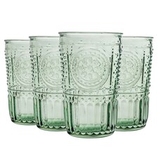 Bormioli Rocco Romantic Highball Glasses - 340ml - Pack of 4