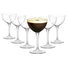 Bormioli Rocco Bartender Novecento Martini Glasses - 235ml - Pack of 6